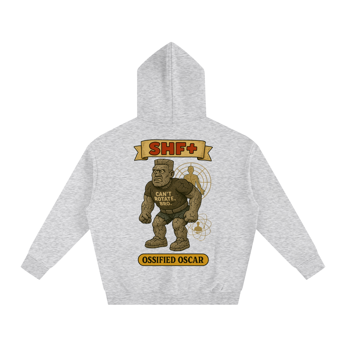 SHF+ Ossified Oscar Oversize Fleeced Hoodie image 6