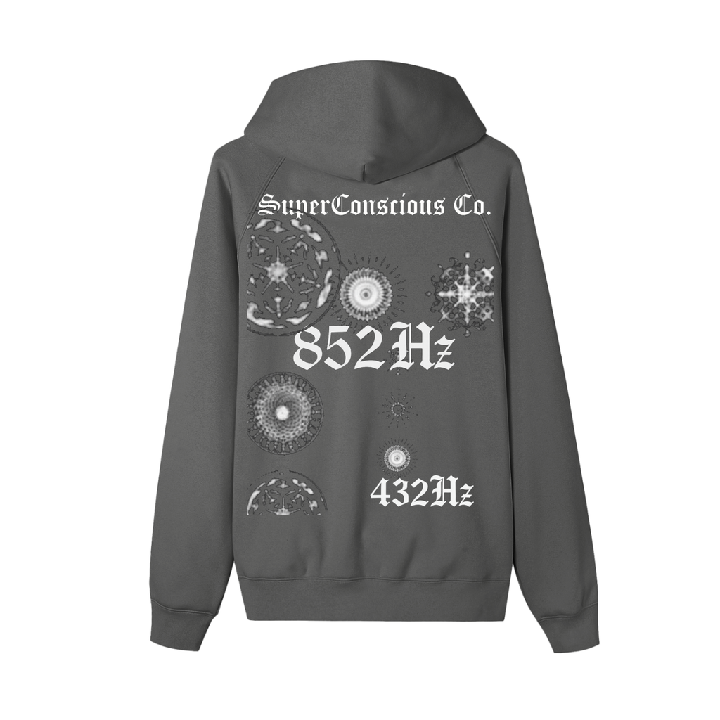 Hz and Orbs Zip-up Fleece Hoodie image 7