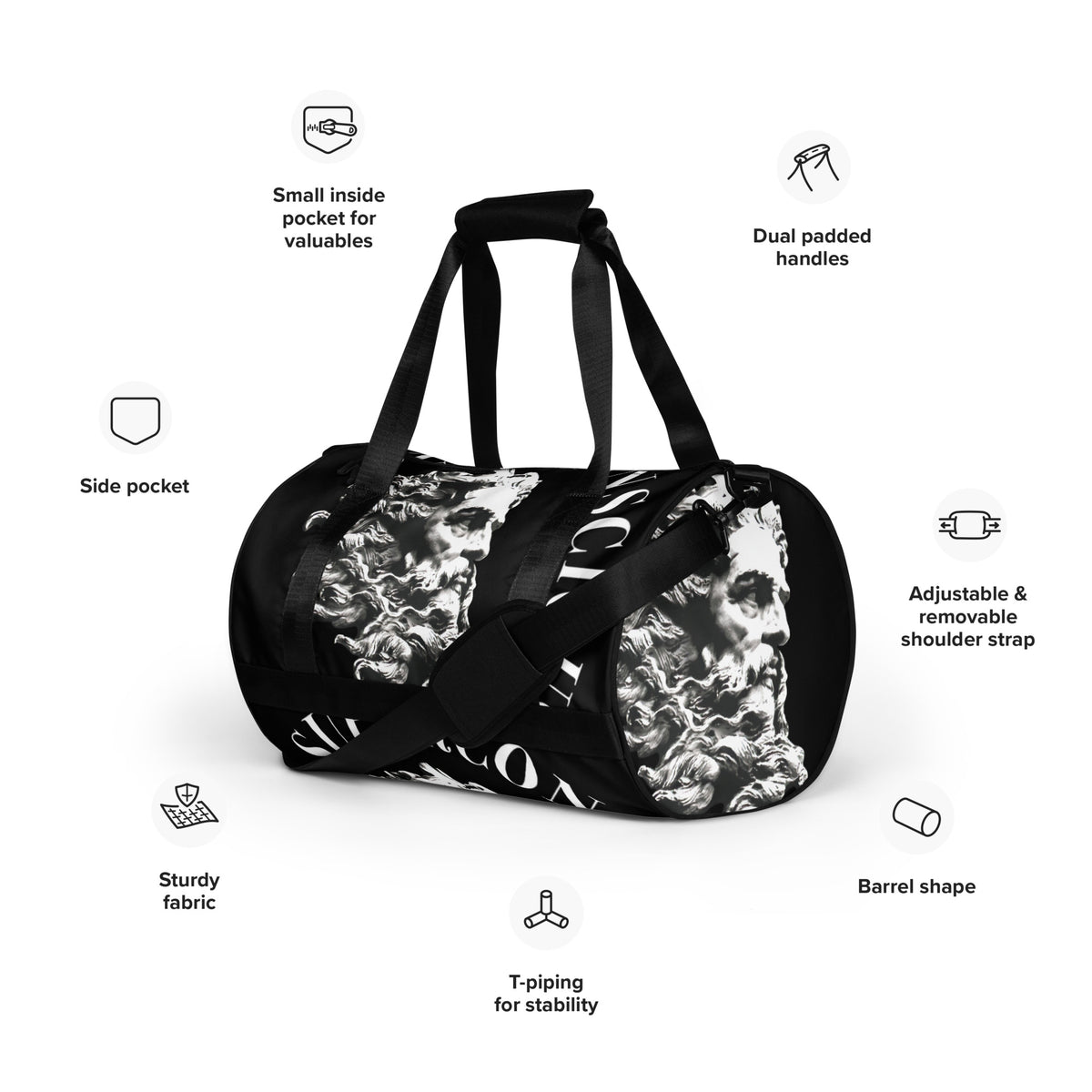 SuperConsciousCo. Print Gym Bag  image 1