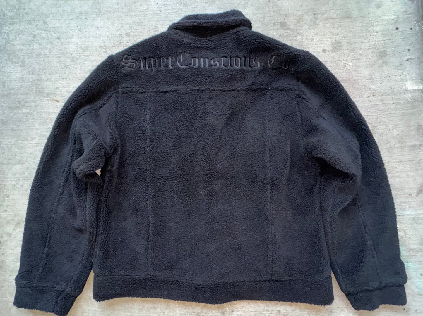 SCC Black Sherpa Jacket