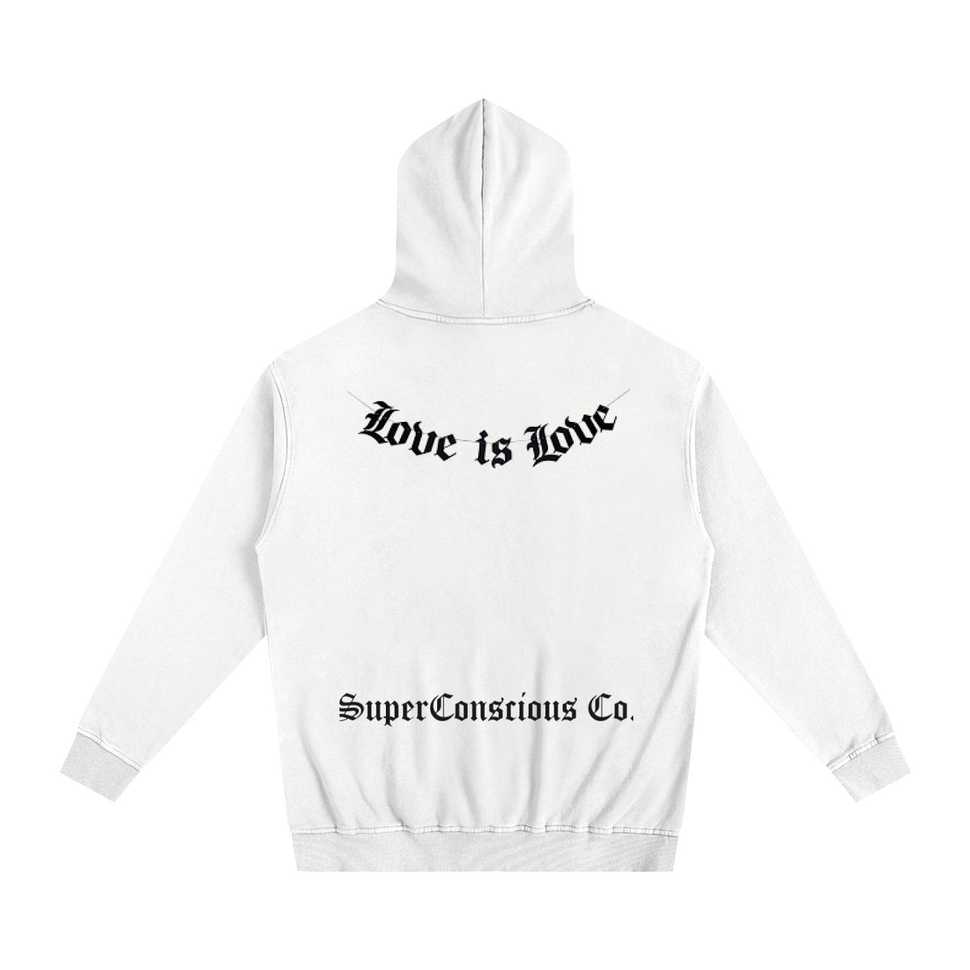 Love is Love Oversized Hoodie image 0