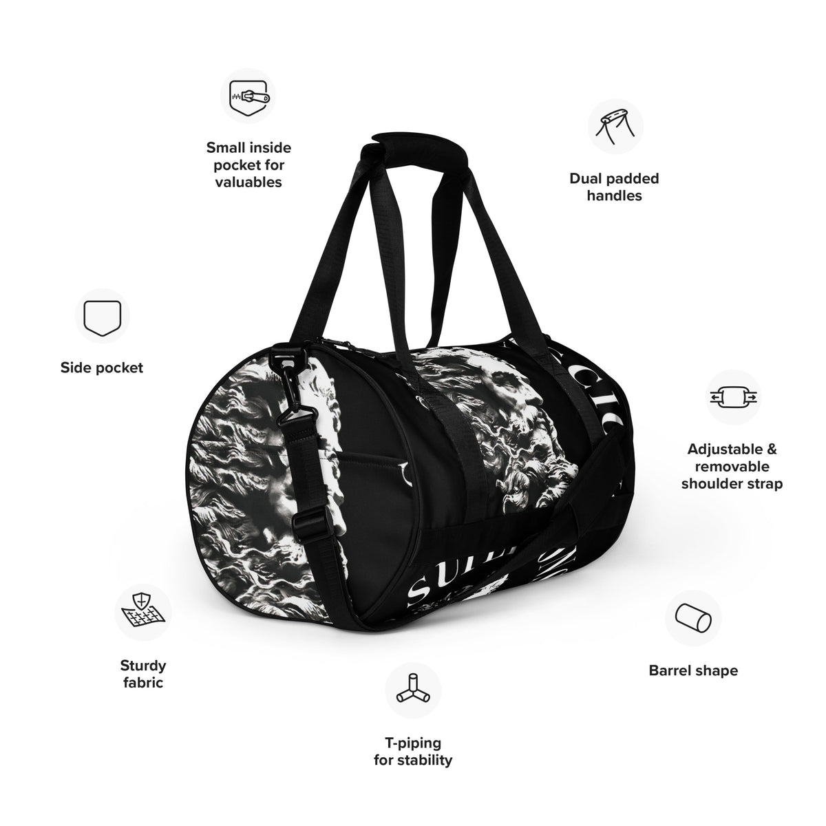 SuperConsciousCo. Print Gym Bag  image 2