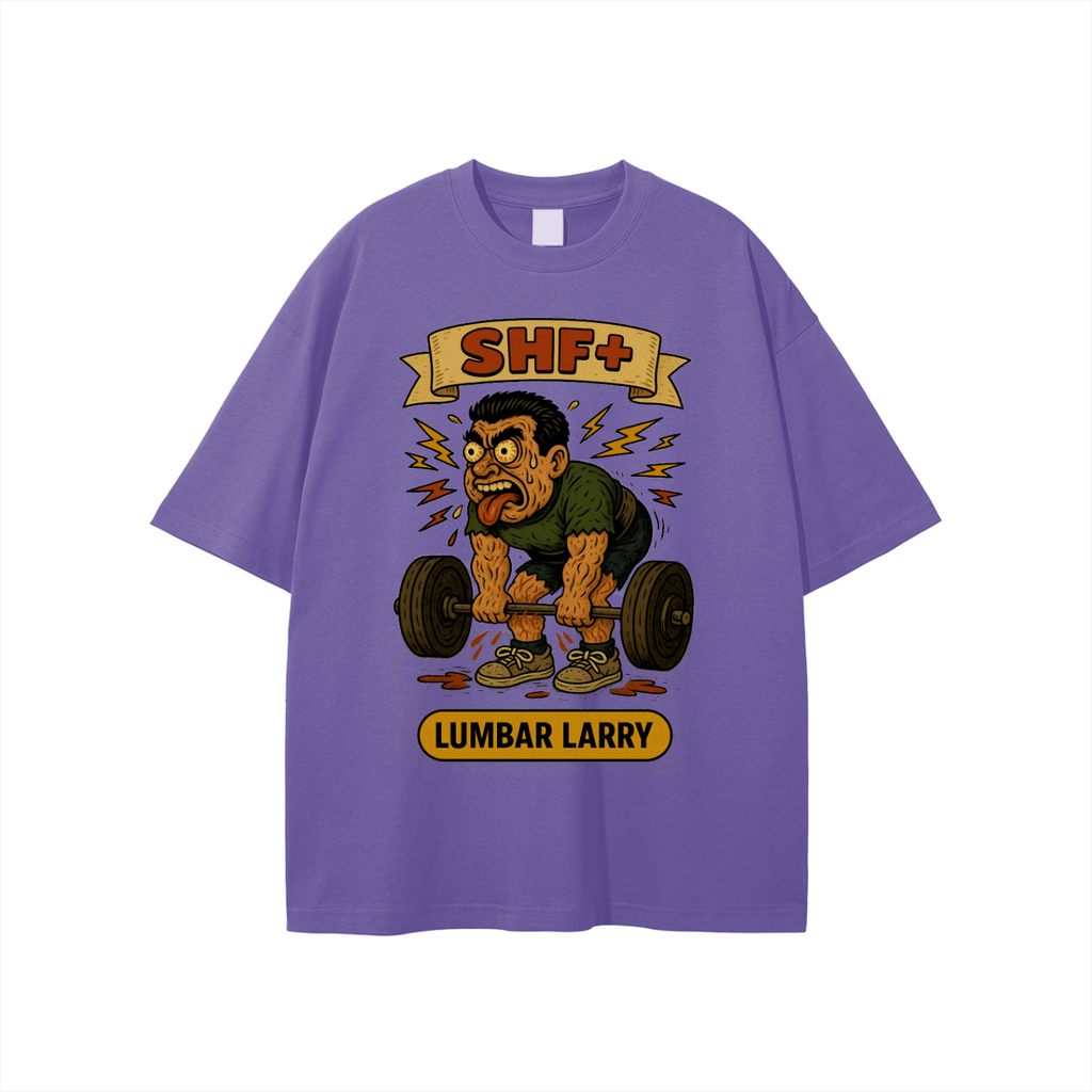SHF+ Lumbar Larry Unisex T-shirt image 10