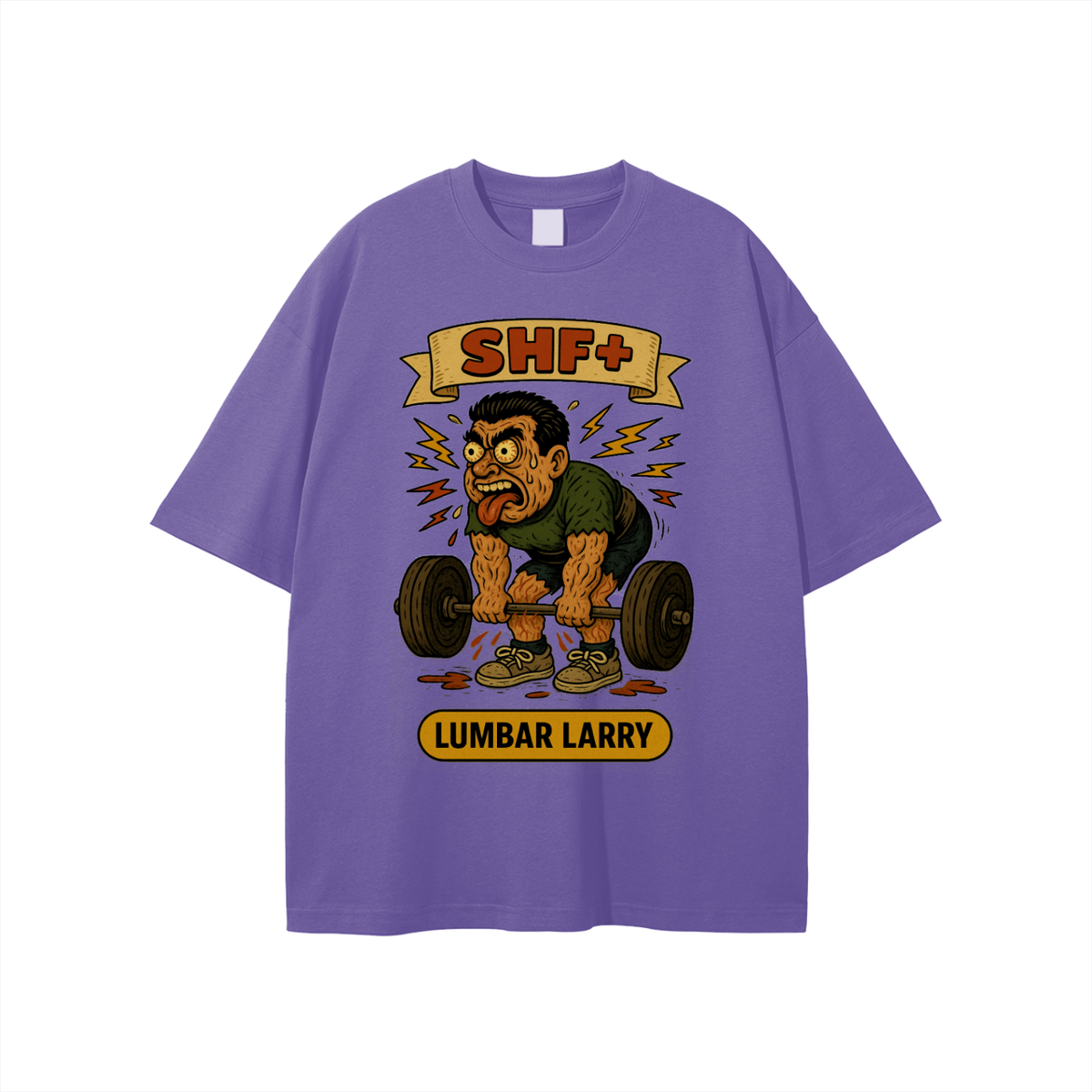 SHF+ Lumbar Larry Unisex T-shirt image 10