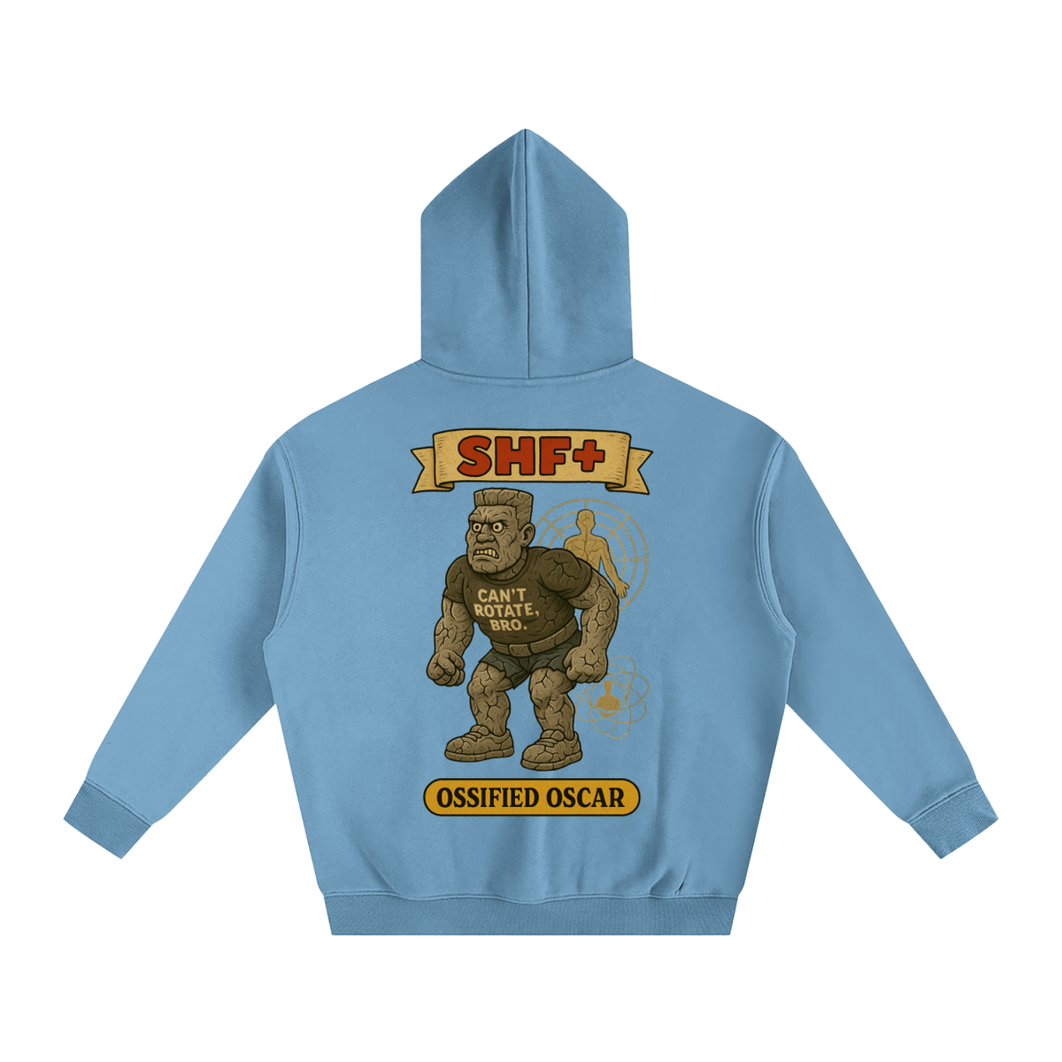 SHF+ Ossified Oscar Oversize Fleeced Hoodie image 10