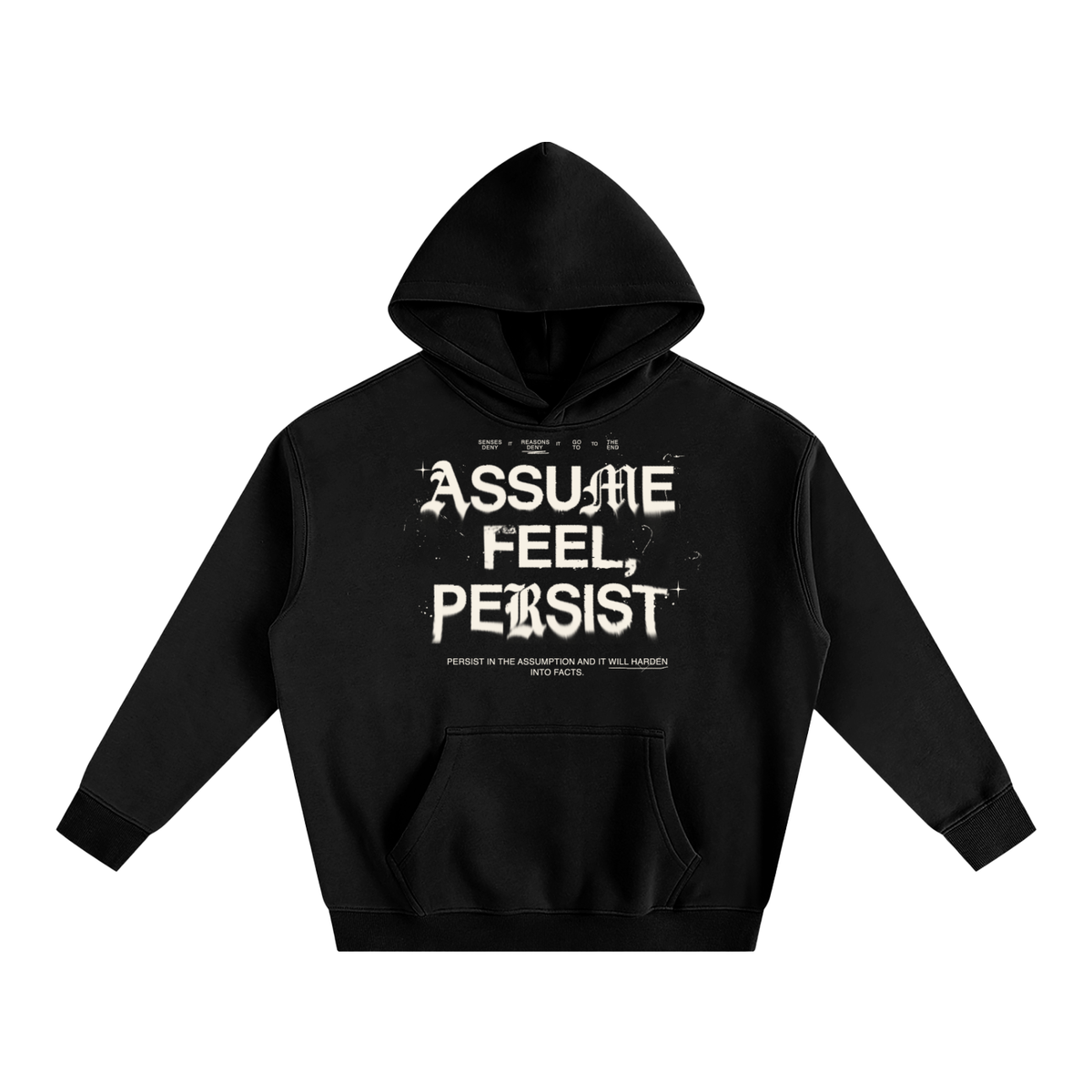 Key to Manifesting Oversize Fleeced Hoodie image 1
