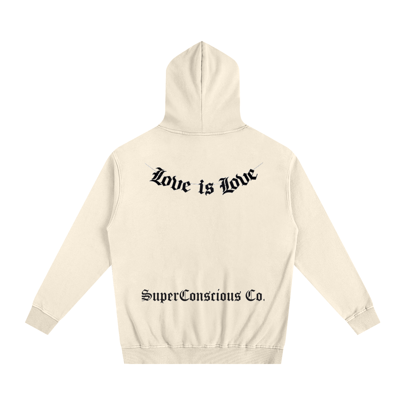 Love is Love Oversized Hoodie image 4