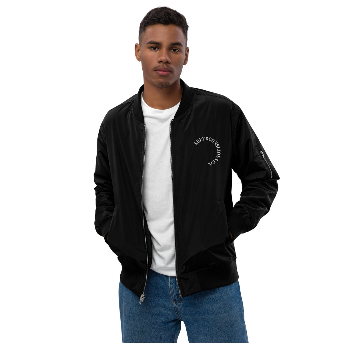 Premium Recycled Bomber Jacket By SuperConsciousCo. image 6