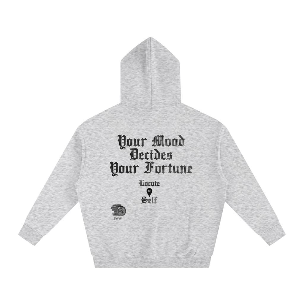 Emoji Mood Oversize Fleeced Hoodie image 11