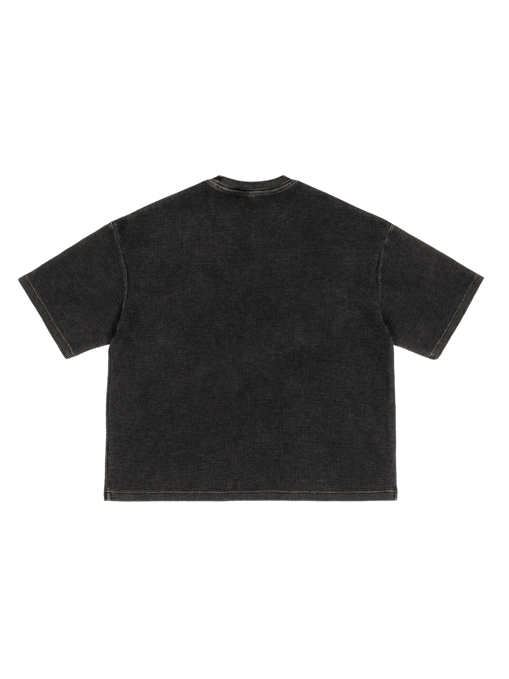 SuperConsciousCo. Waffle-Texture Washed Boxy T-Shirt image 3