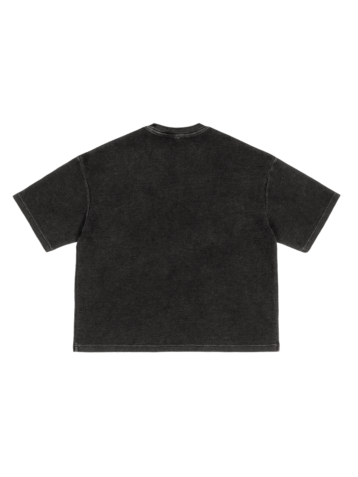 SuperConsciousCo. Waffle-Texture Washed Boxy T-Shirt image 3