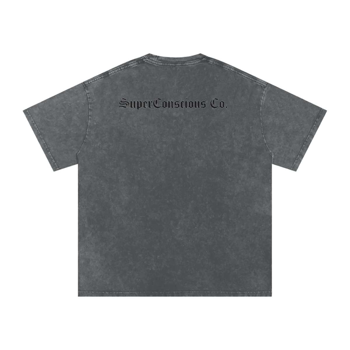 Source imagination Tour Acid Wash Oversize T-Shirt - 250 GSM image 9