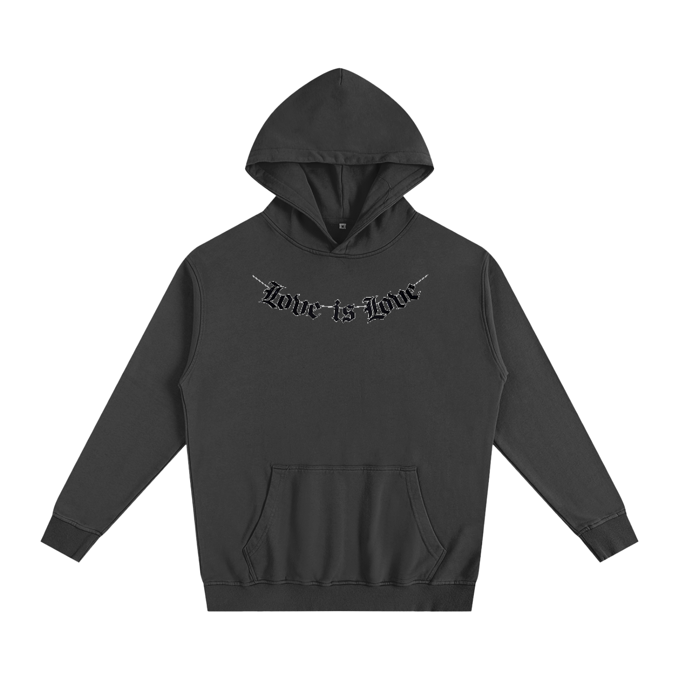 Love is Love Oversized Hoodie image 2