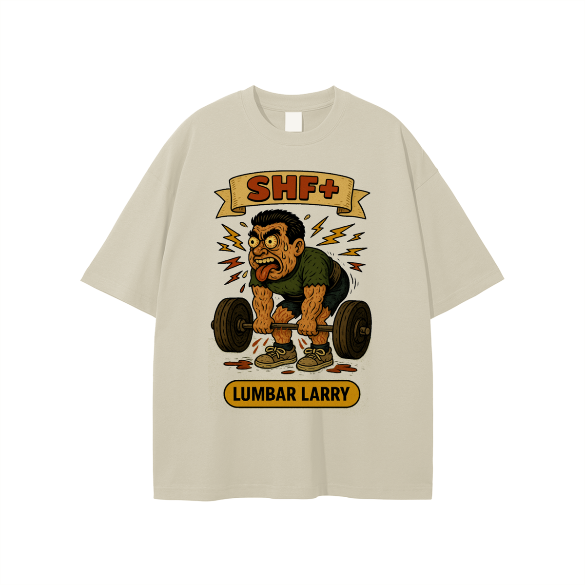 SHF+ Lumbar Larry Unisex T-shirt image 25
