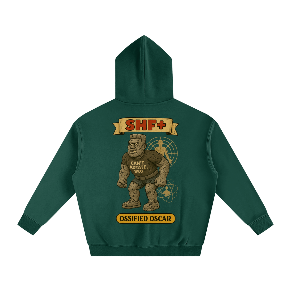 SHF+ Ossified Oscar Oversize Fleeced Hoodie image 0