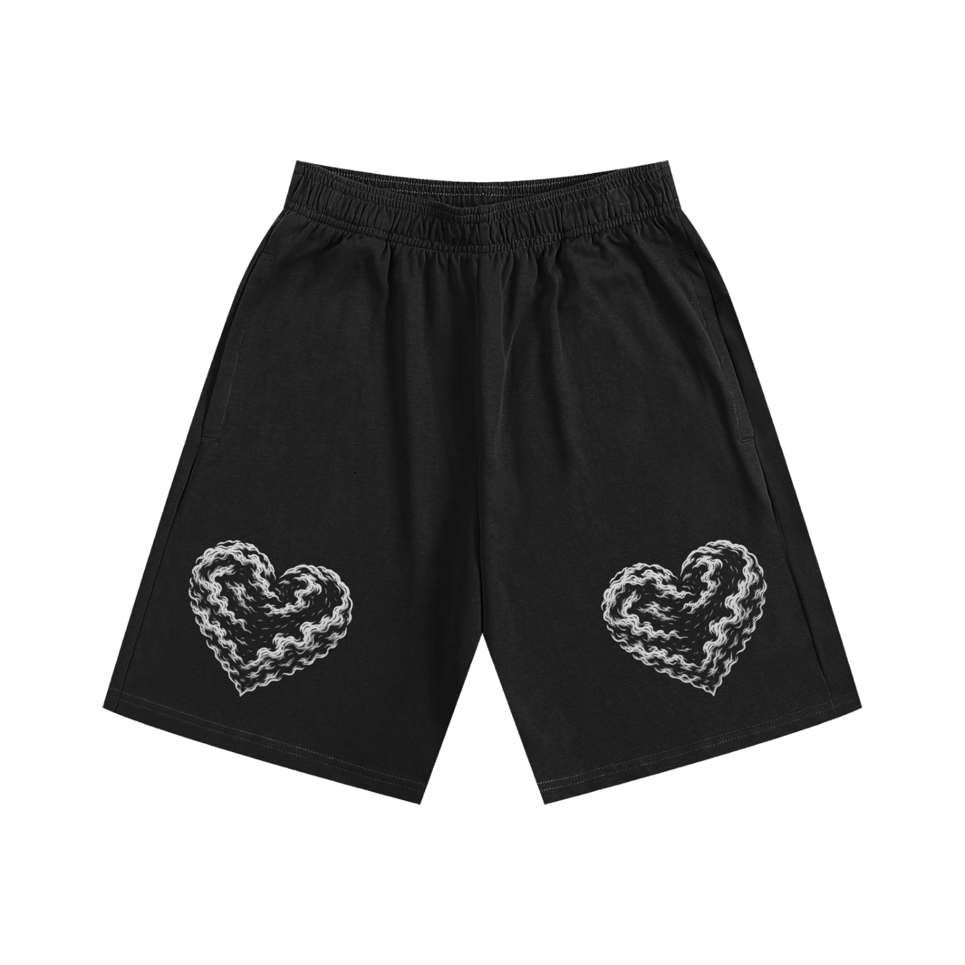 Hearts Heavyweight Cotton Shorts image 2