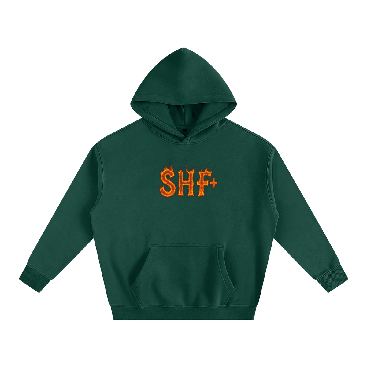 SHF+ On Fire Oversize Fleeced Hoodie image 3