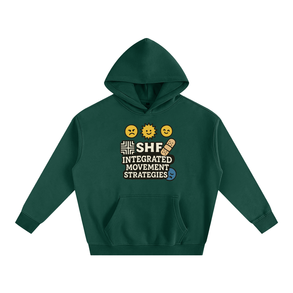 SHF+ Myofascia Release Yourself Oversize Fleeced Hoodie image 4