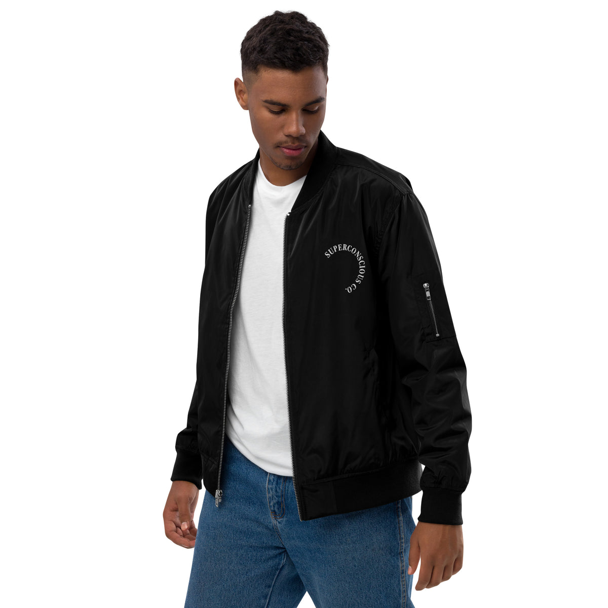 Premium Recycled Bomber Jacket By SuperConsciousCo. image 11