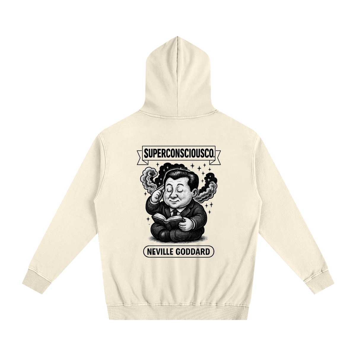 Neville Goddard Meditate Oversized Hoodie image 0