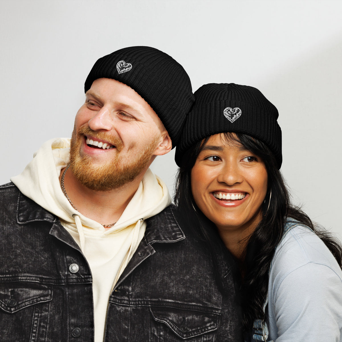 Heart Hz Fisherman Beanie image 1