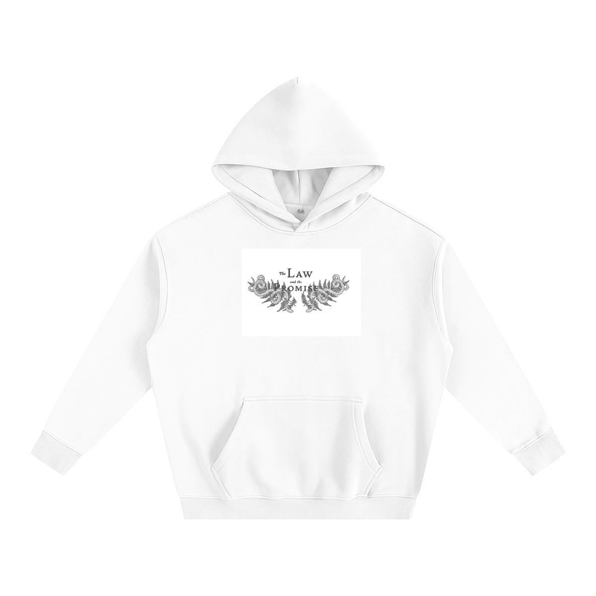 The Law & The Promise Oversize Fleeced Hoodie image 1