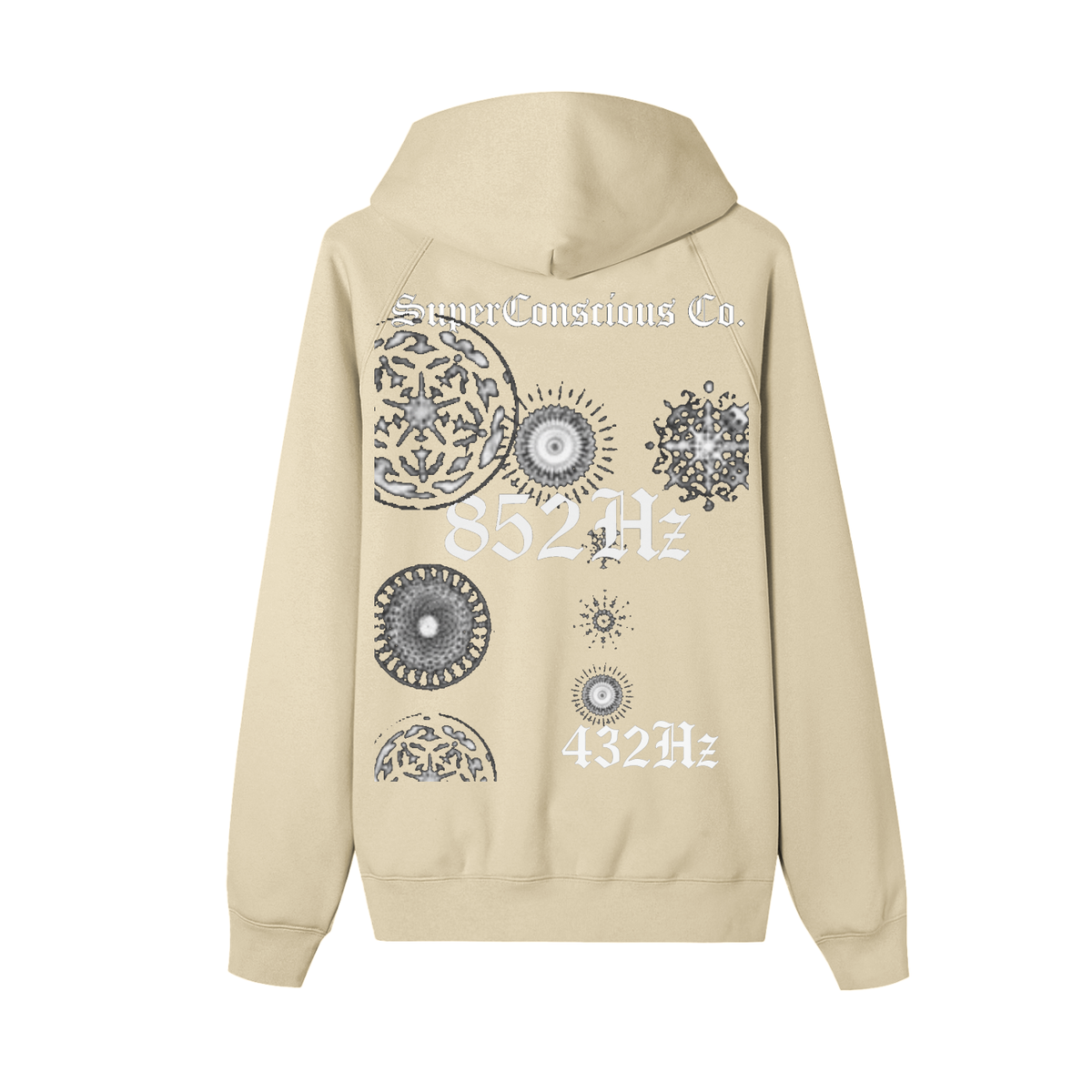 Hz and Orbs Zip-up Fleece Hoodie image 3