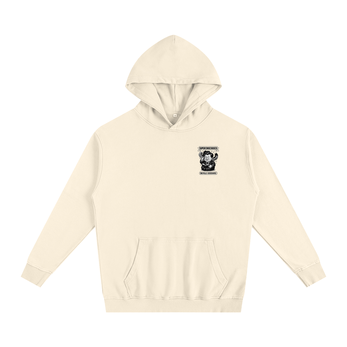 Neville Goddard Meditate Oversized Hoodie image 1