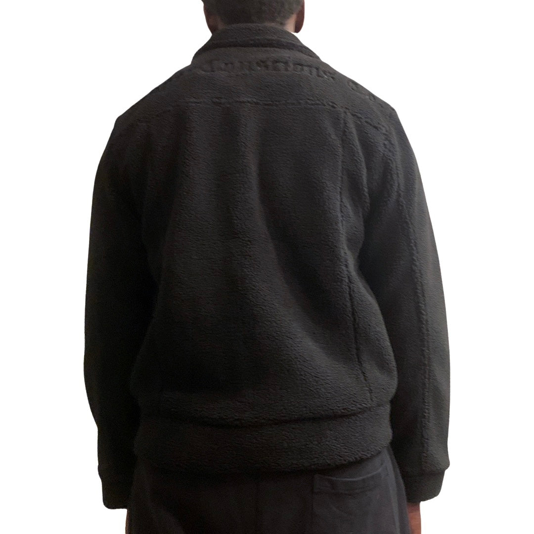 Black Sherpa Jacket image 1