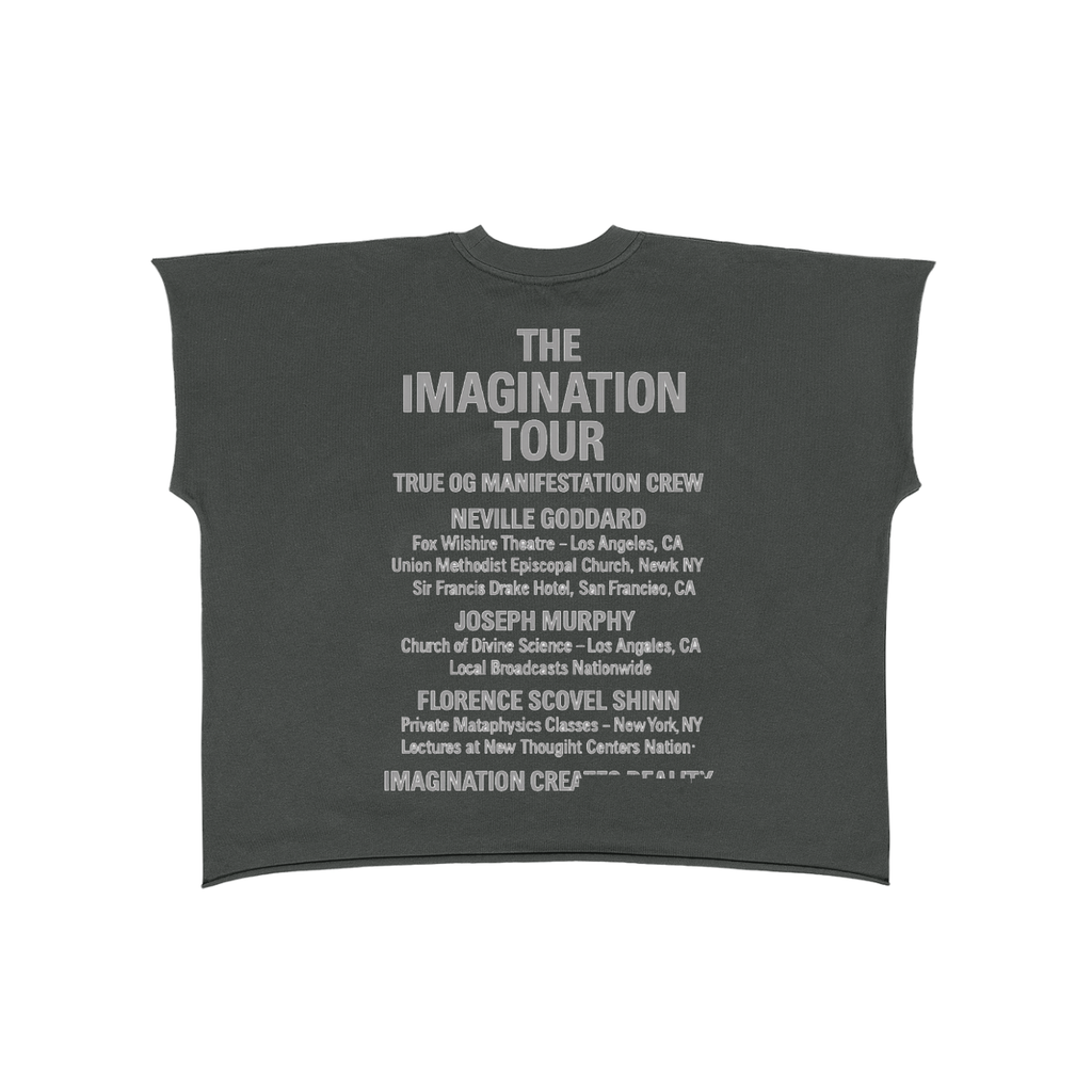 Imagination Tour Raw Edge Boxy Non-Shrink T-Shirt image 1