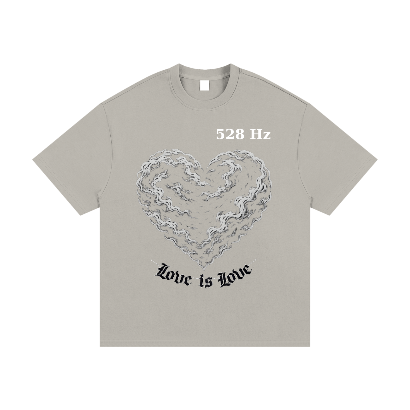 Hearts & 432Hz Cotton T-Shirt image 3