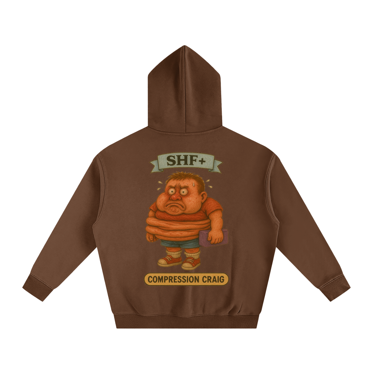 SHF+ Compression Craig Oversize Fleeced Hoodie image 11
